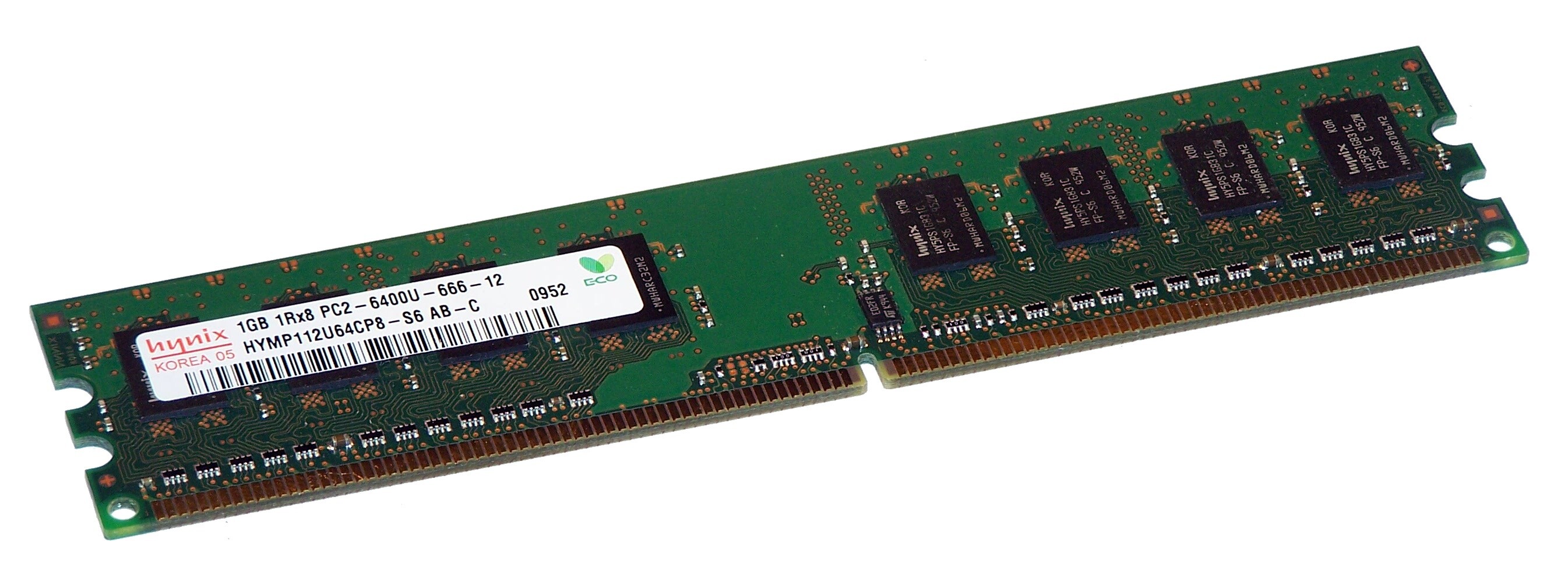 DDR2 1GB HYNIX HYMP112U64CP8-S6 AB-C PC2-6400 800MHZ - DroidShop.gr